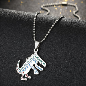 Halskette mit Dinosaurier Anhänger kaufen - Dinosaurier.store
