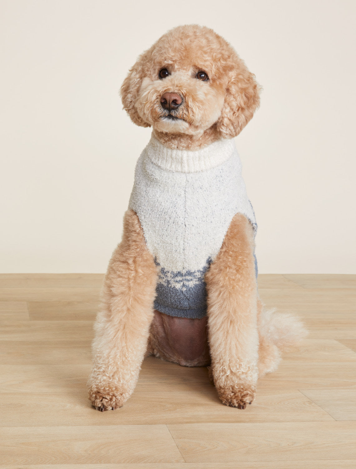 Dog Sweater, Shiny Snow Flake