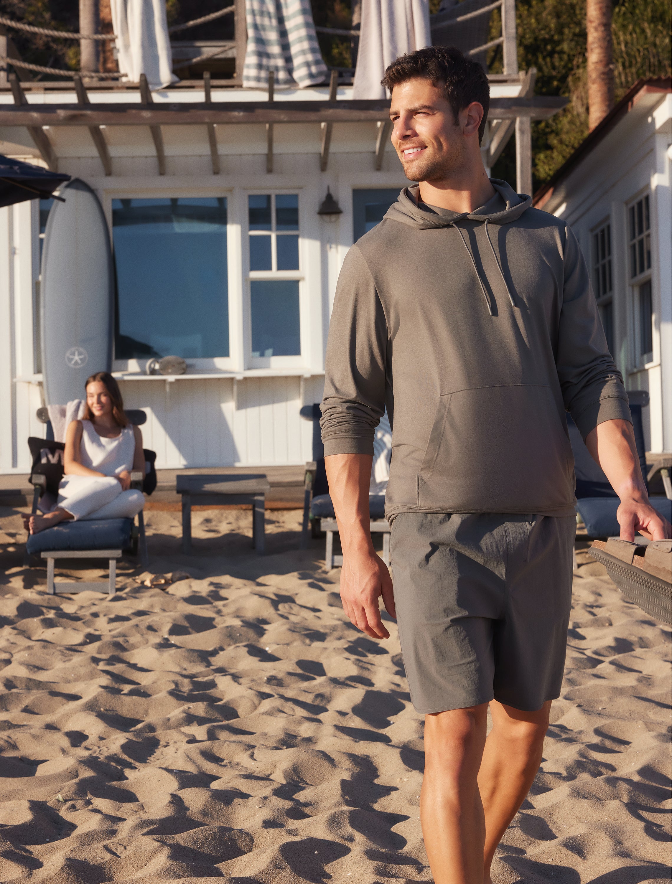 パンツ FCRB BAREFOOT DREAMS PILE SHORTS
