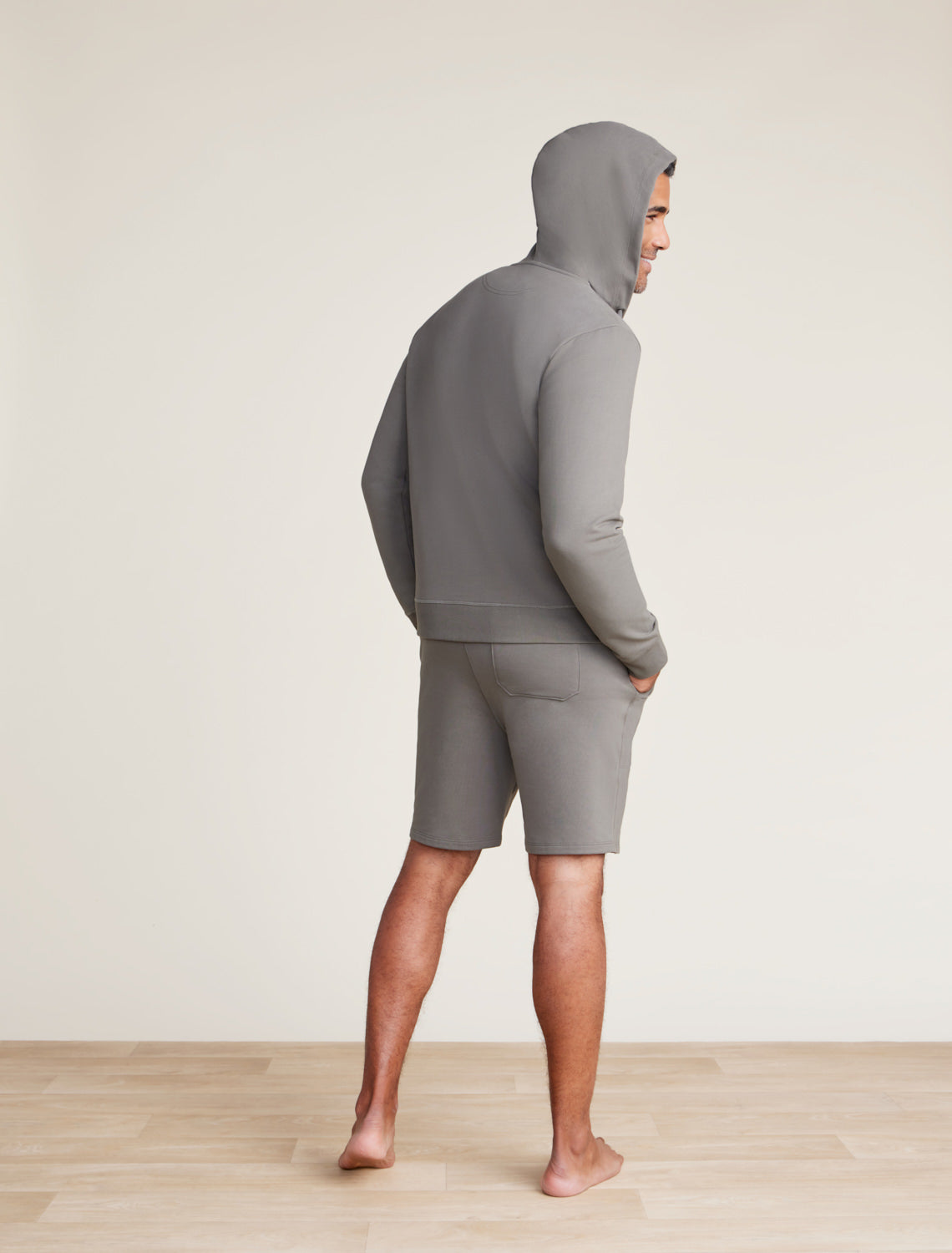 Malibu Collection® Men's Pima Cotton Fleece Zip Hoodie