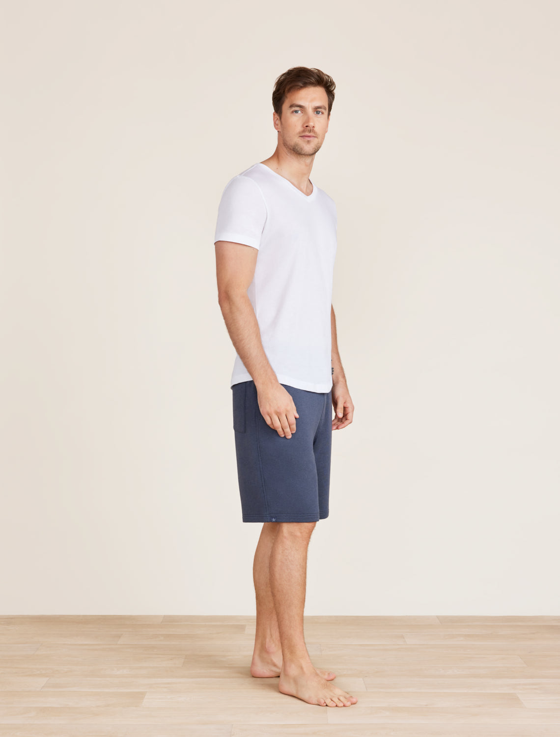 Malibu Collection® Men's Washed Jersey Short Sleeve V-neck