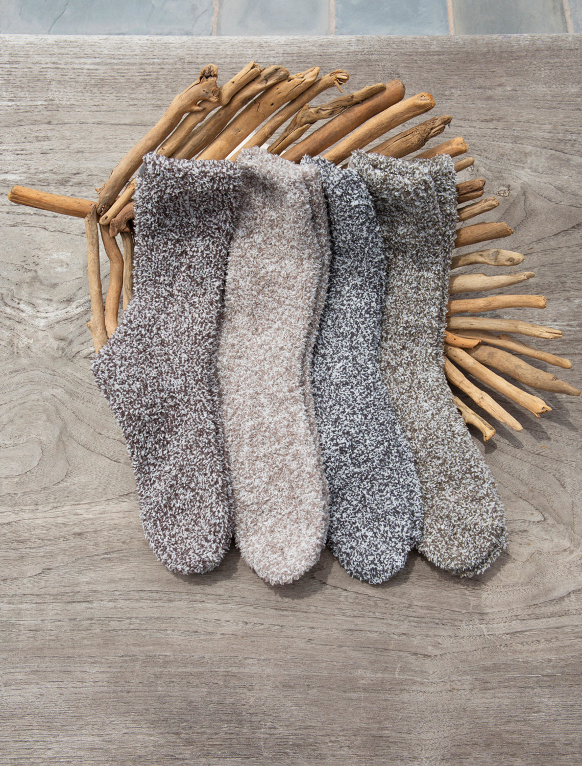 Barefoot Dreams Women's Ankle Socks Aspen - Almond – Presence of Piermont