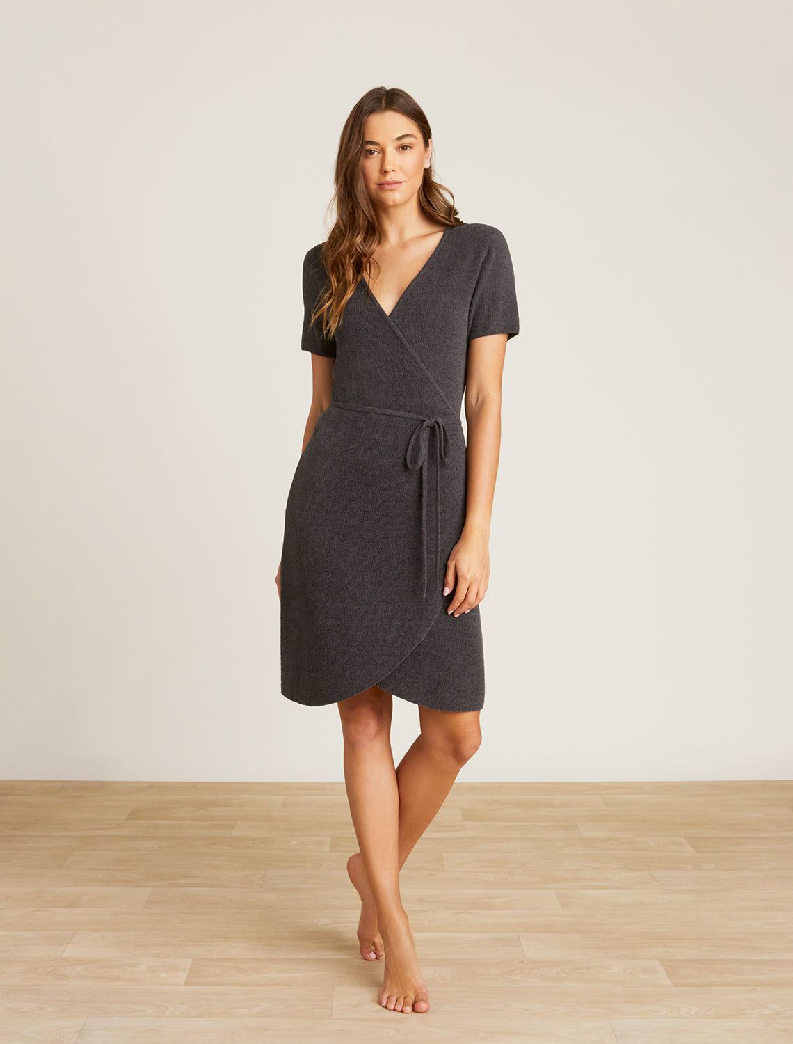 CozyChic Ultra Lite® Ribbed Wrap Dress | Barefoot Dreams® Official Site ...
