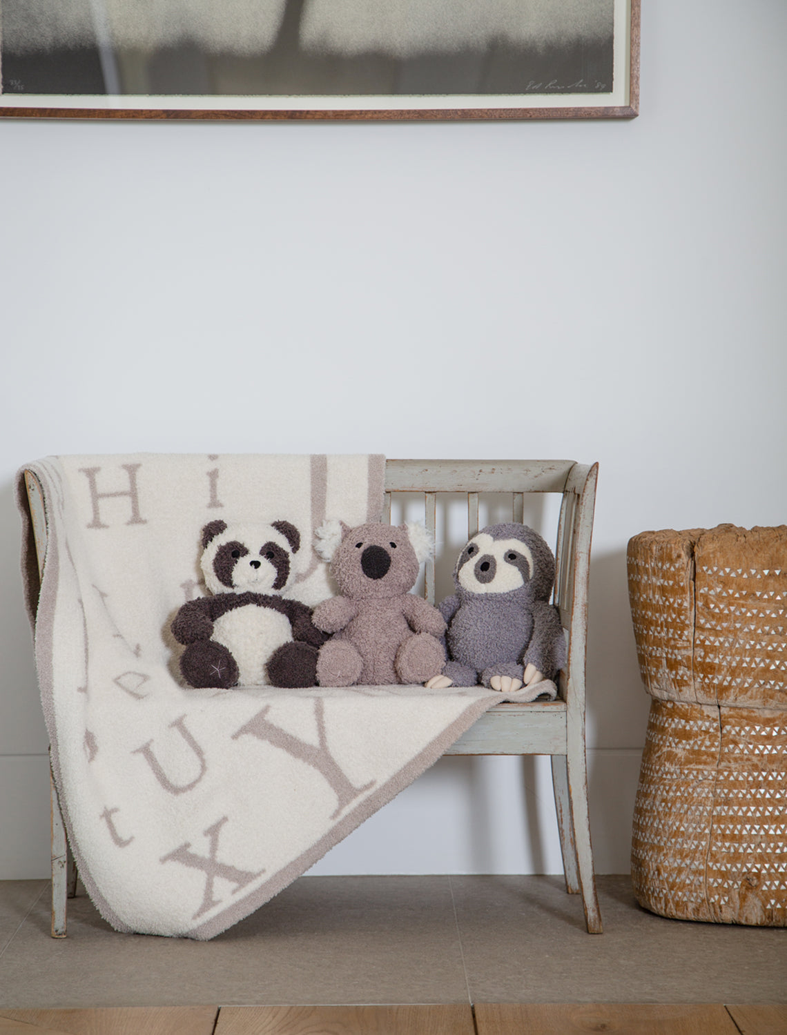 Barefoot Dreams CozyChic® Sloth Buddie in Dove Gray