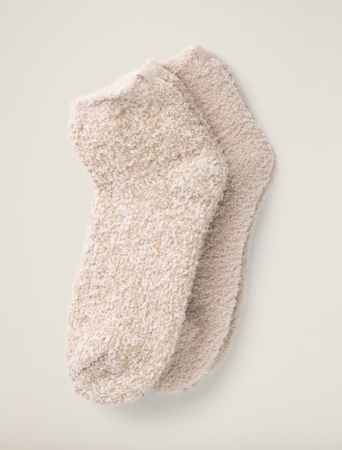 Barefoot Dreams CozyChic® 2 Pair Tennis Sock Set in Stone Multi
