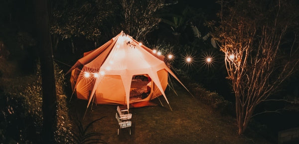 LED Lichterkette Camping