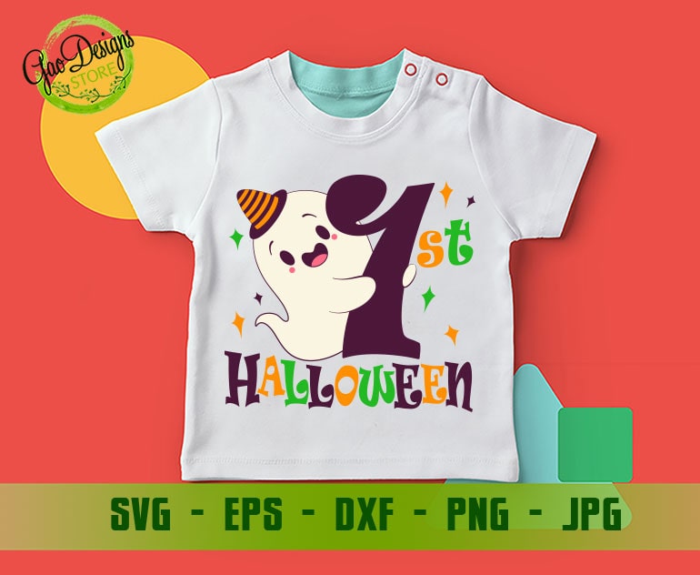 1st Halloween Svg - Gaodesigns Store - Digital download