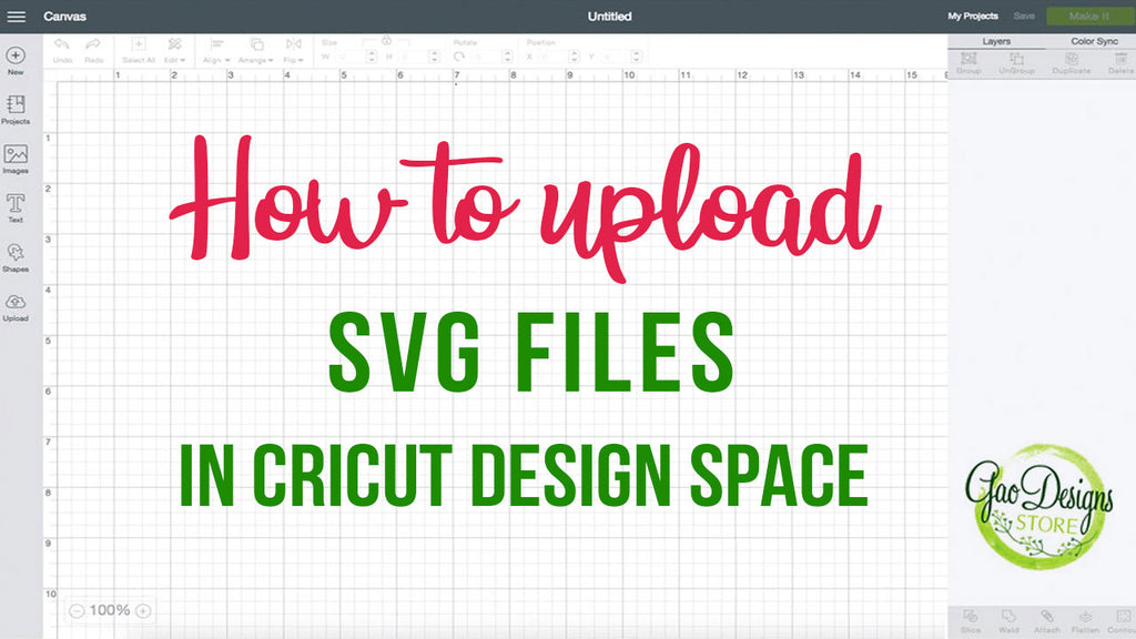 how to upload svg file in cricut design space