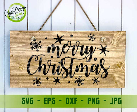 Merry Christmas svg; Winter SVG files for Cricut; Christmas shirt svg; Christmas sign svg Digital item - GaoDesigns Store