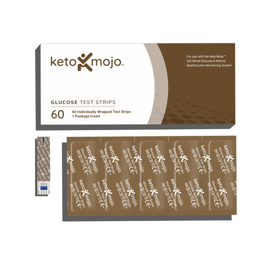 GKI-Bluetooth Blood Glucose & Ketone Meter Kit - PROMO BUNDLE – Keto-Mojo  Europe