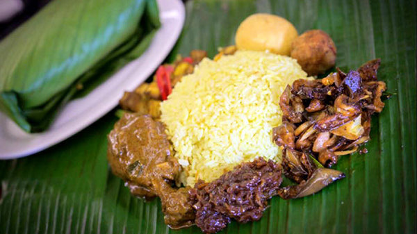 Lamprais is a Sri Lankan dish