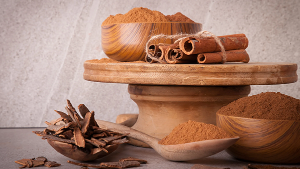 This aromatic spice, derived from the bark of trees