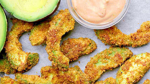 These avocado fries are crispy and are incredibly tasty and easy to make.