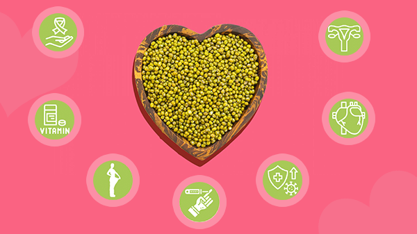 Mung beans can be consumed in various ways, such as sprouts, boiled, or ground into flour. 