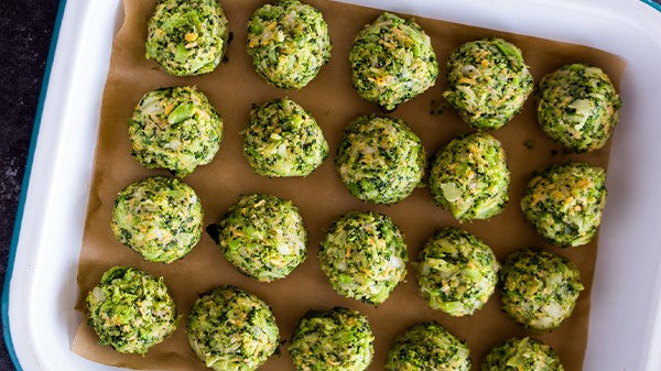 Yummy broccoli balls recipes without Oil