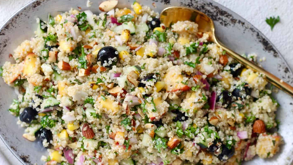 Quinoa is a gluten-free grain that is rich in protein, fiber, and several essential vitamins and minerals.