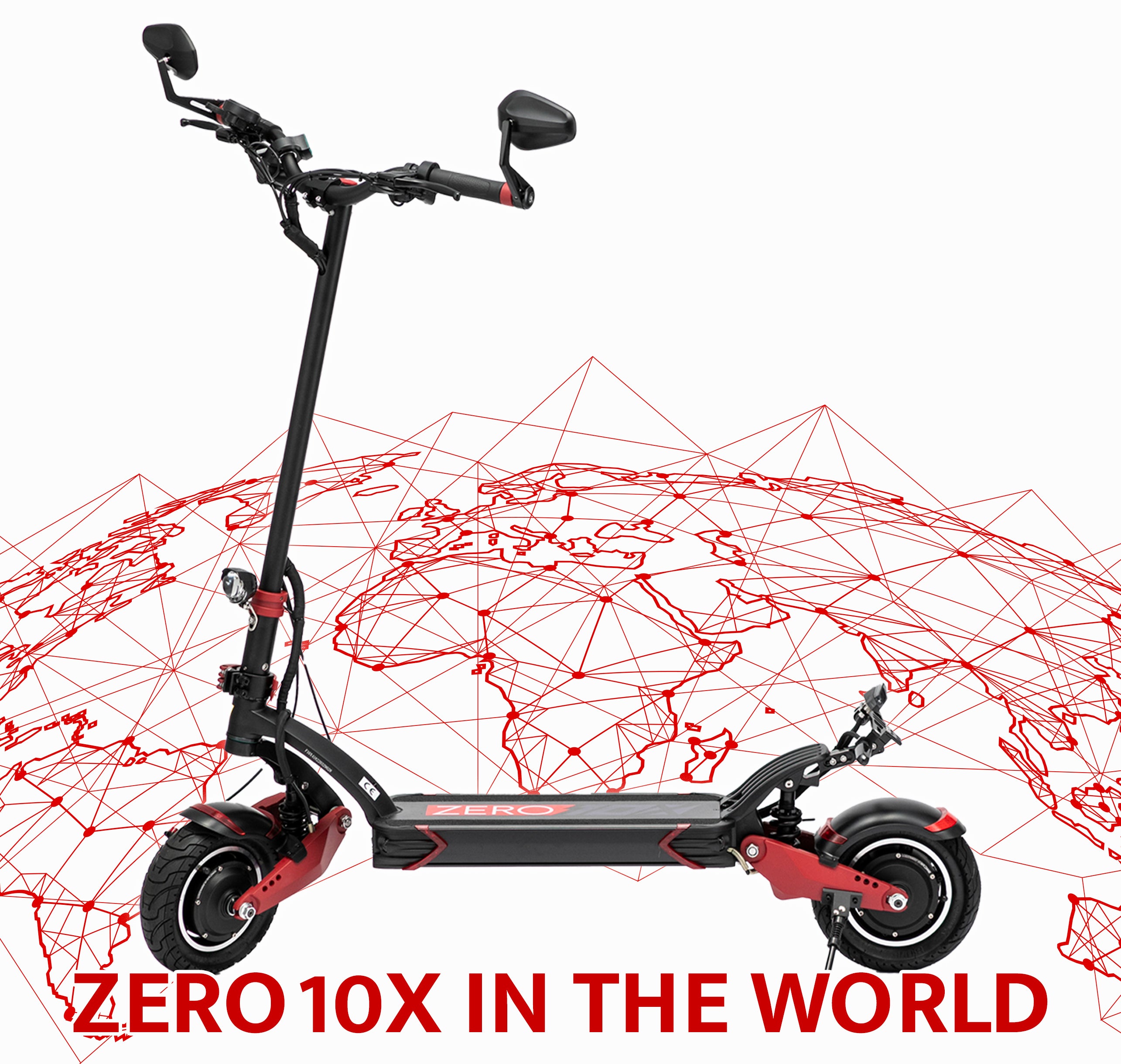 【6月中発送】ZERO10X - 公道走行可能な電動キックボード (原付二 