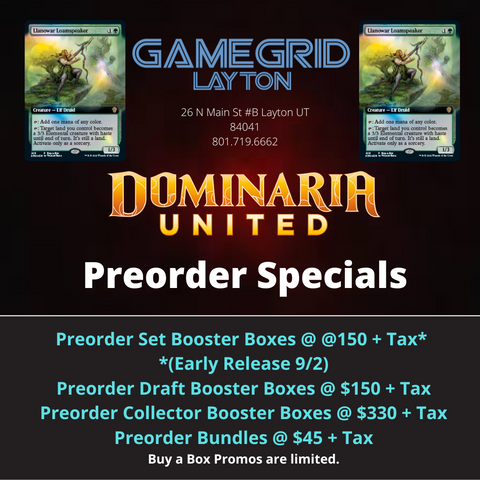 DMU Preorder Info