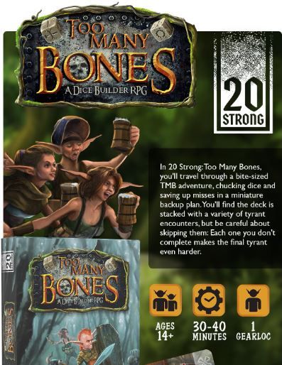 20 Strong Too Many Bones