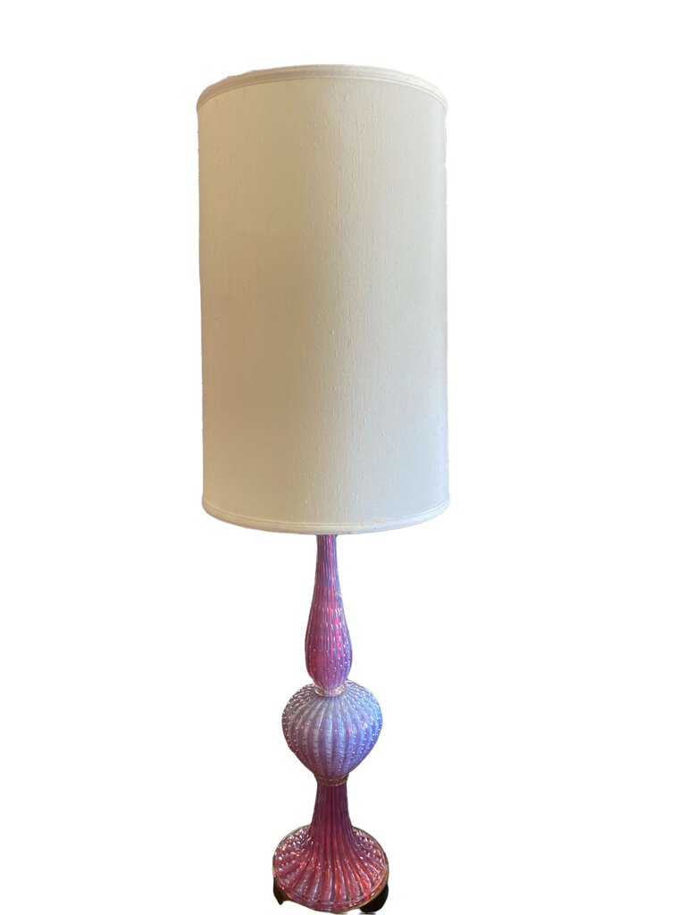 large pink table lamps