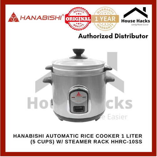 Hanabishi Rice Cooker (available in different sizes) HHRCFS