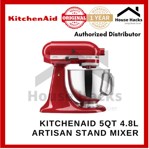 KitchenAid 5QT (4.8L) Artisan Stand Mixer 220 V (with Nylon Coated