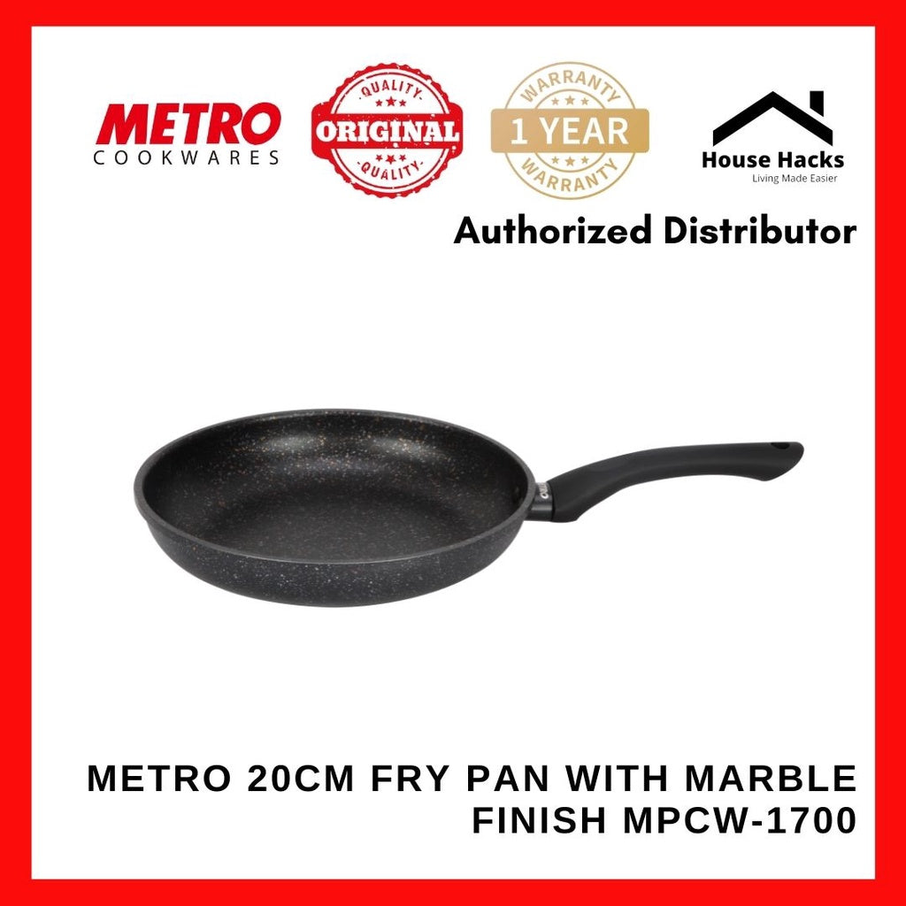 Metro 20CM Fry Pan with Marble Finish MPCW-1700