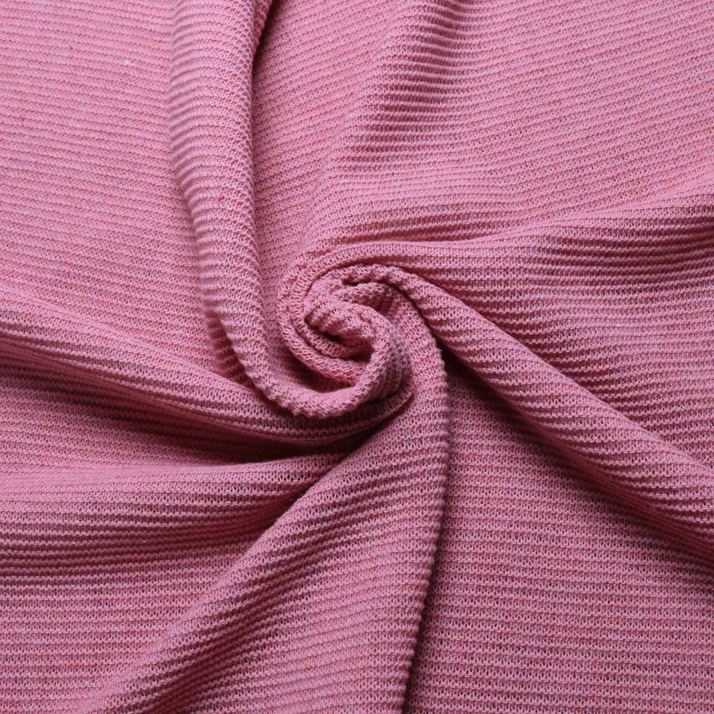 Purl Knit Fabric Dusty pink, khaki green, pale grey ClothControl