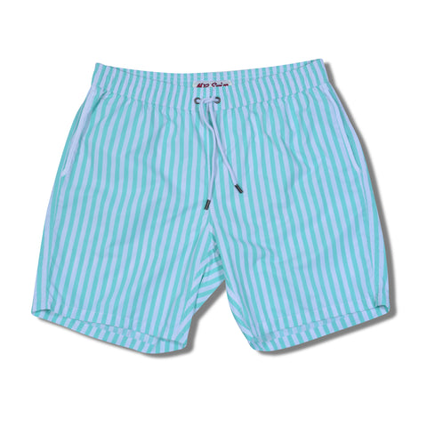 mint green swim trunks