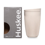 HuskeeCup Reusable Cup 360ml Natural