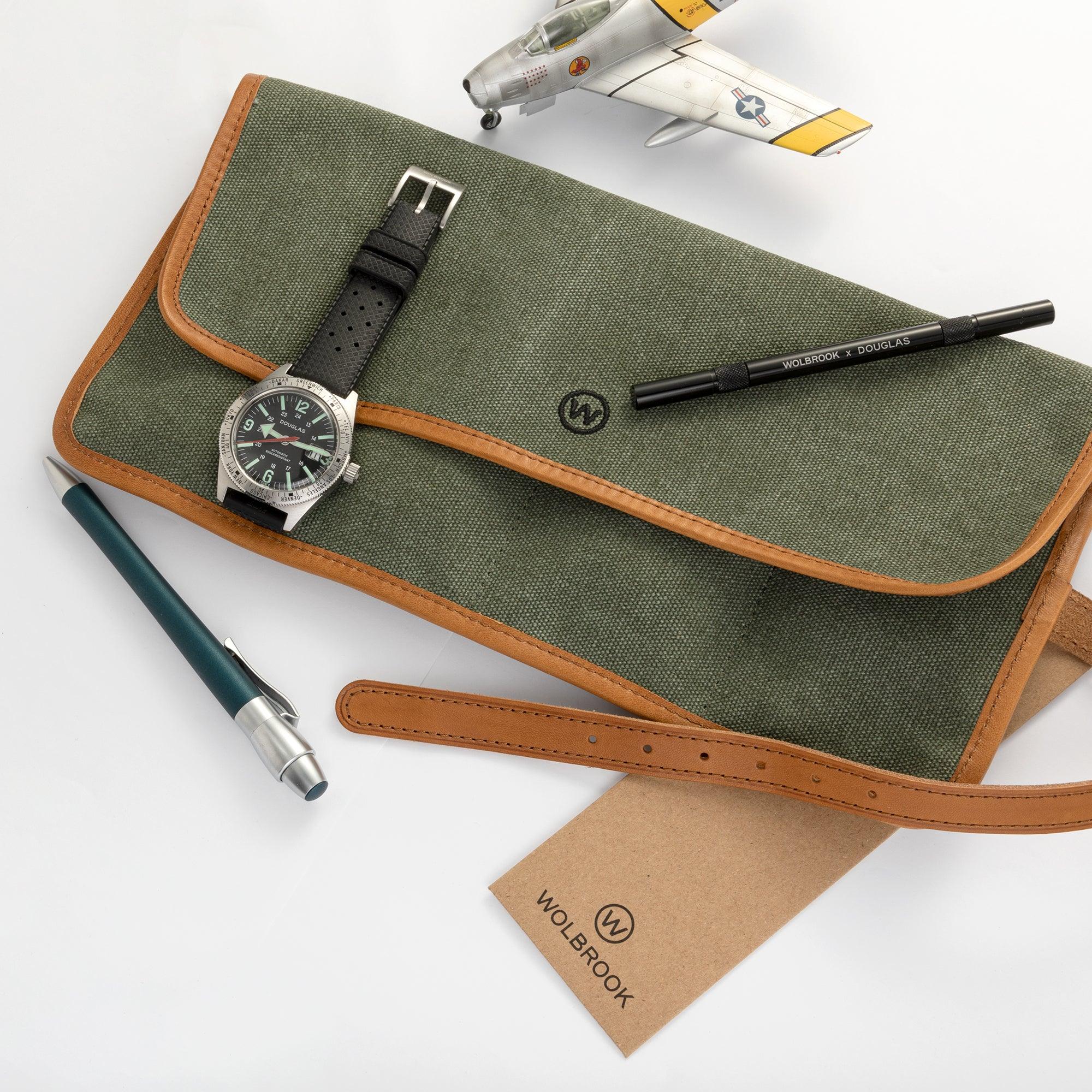 The Les Noble Canvas Watch Roll