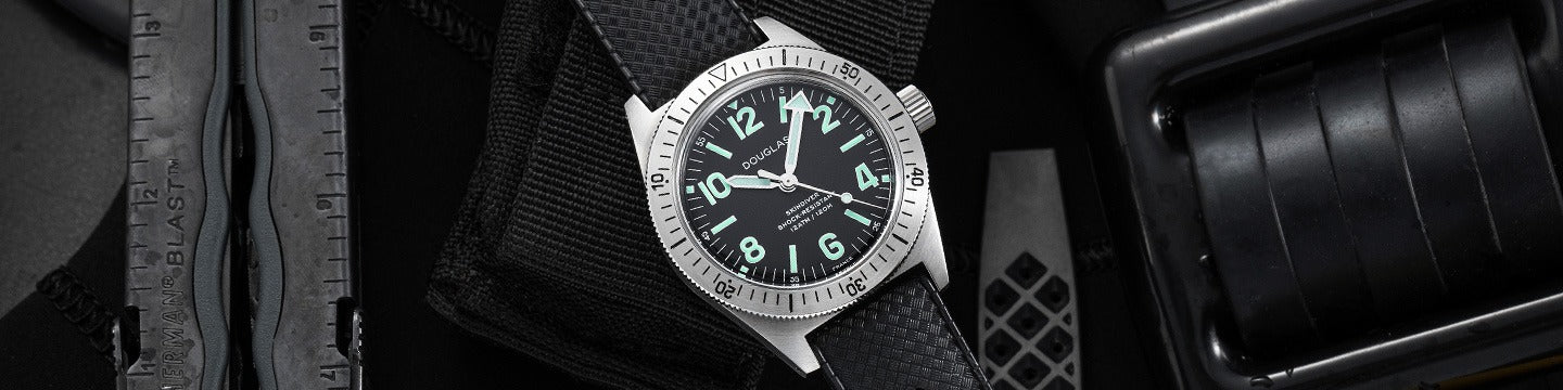 One-Piece Green Nylon Strap & Steel Buckle