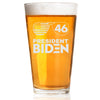 President Biden 46 Sunglasses Pint Glass