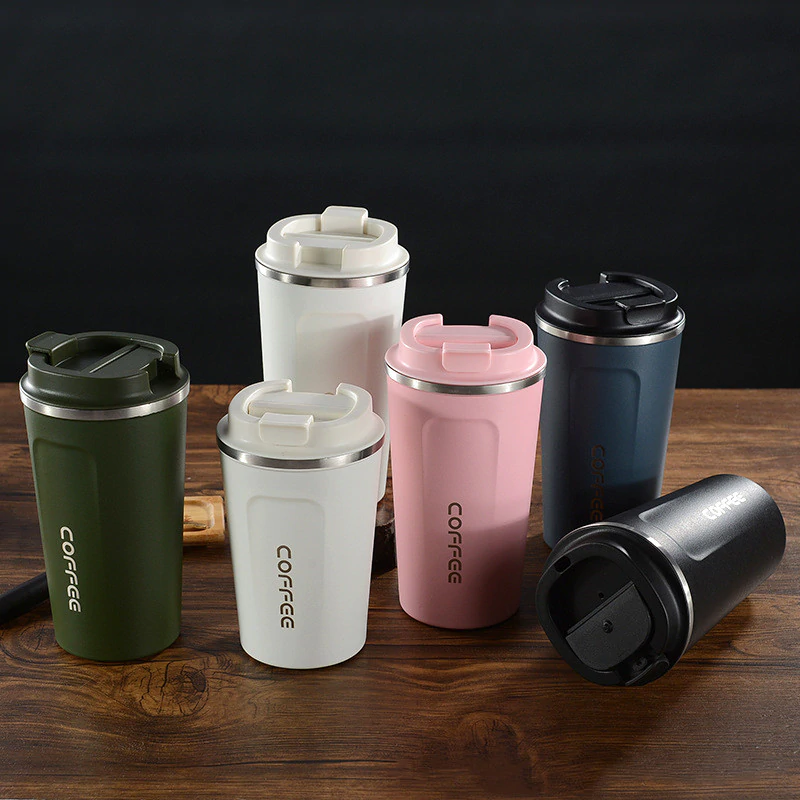 380ml/510ml Stainless Steel Coffee Thermos Mug Portable Car Vacuum Flasks Travel Thermo Cup Water Bottle Thermocup