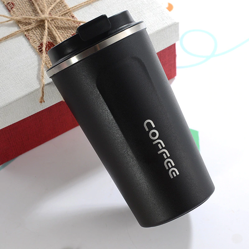 380ml Portable Kids Cute Thermos With Straw 304 Stainless Steel Coffee  Thermos Tumbler Vacuum Flask Thermocup Water Bottle Cups