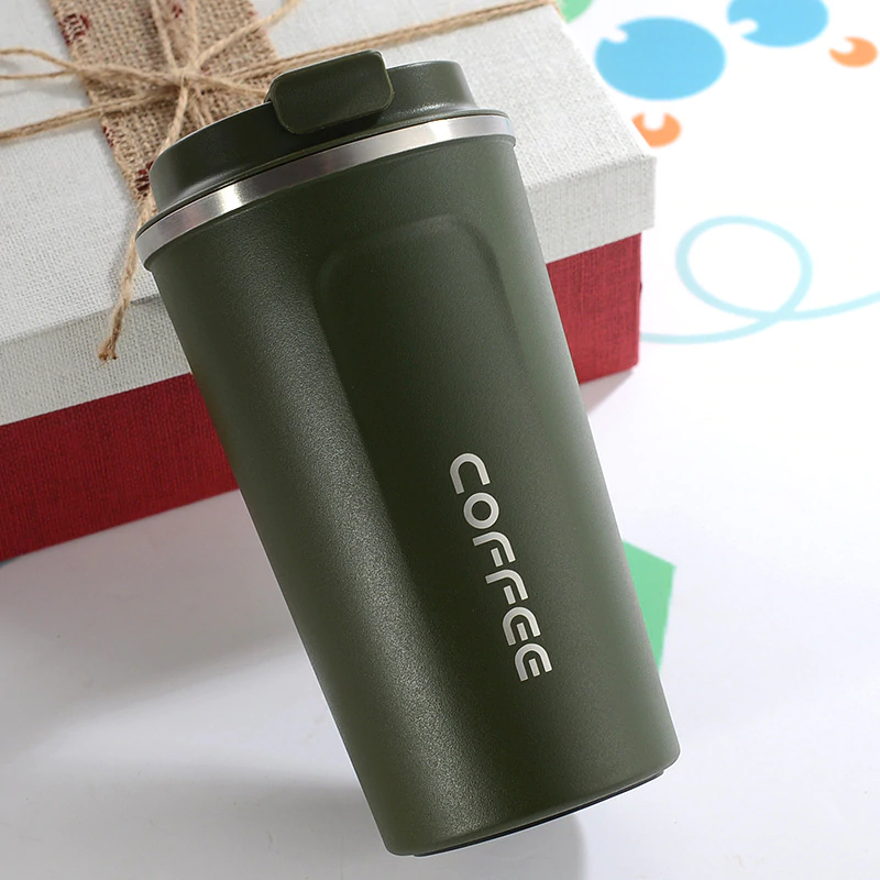 380ml/510ml Stainless Steel Coffee Thermos Mug Portable Car Vacuum Flasks Travel Thermo Cup Water Bottle Thermocup