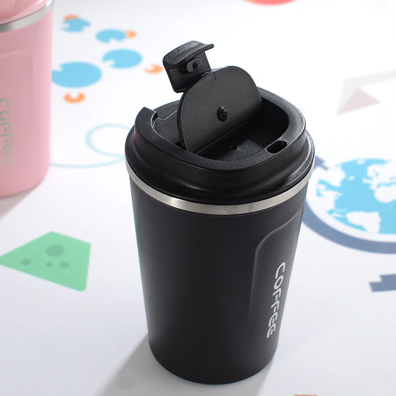 380ml/510ml Stainless Steel Coffee Thermos Mug Portable Car Vacuum Flasks Travel Thermo Cup Water Bottle Thermocup