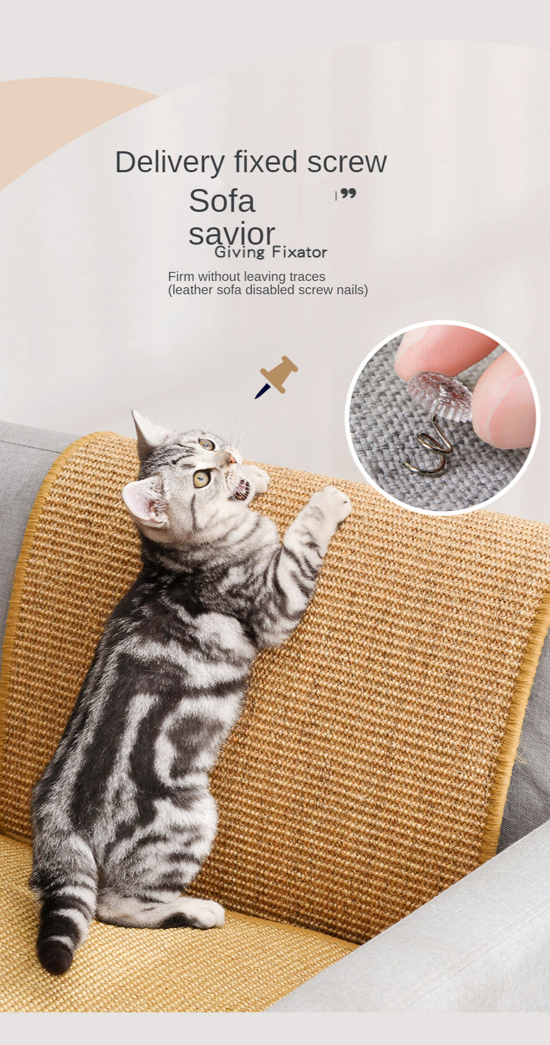 Cat Scratcher Furniture Protector Sisal Mat Protects Against Cat Scratching Sofa Table Leg Cat Scratching Post Protection Essential Pet Products Accessories For Cats