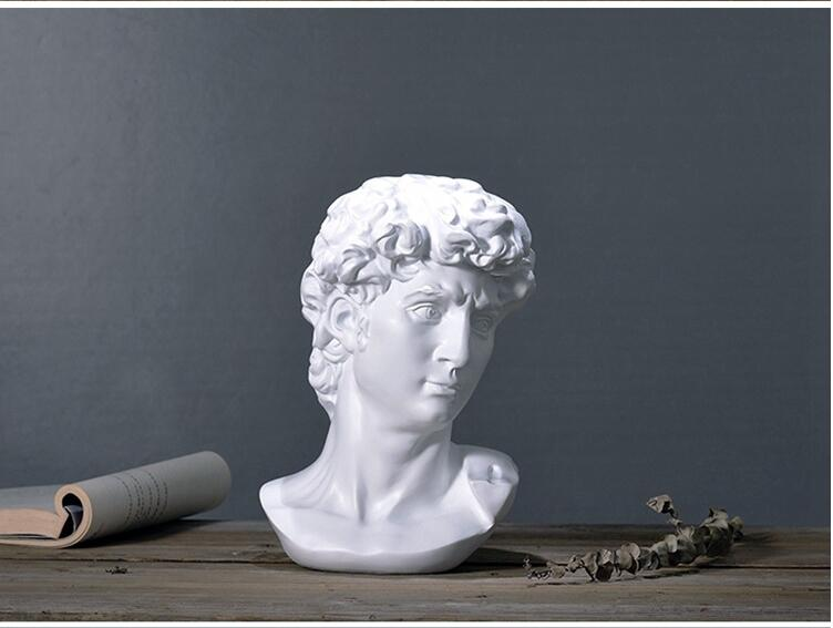 Classic Sculptures Venus Bust Figuring Resin Cast Roman Statues Nordic Style Ornaments Tabletop Decor Retro Luxury Modern Home Decor