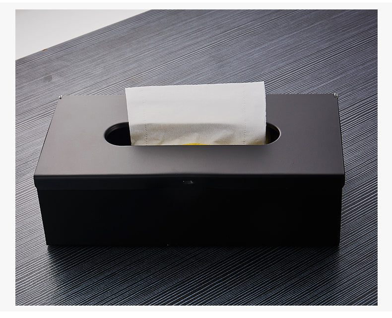 Gold Toilet Paper Holder Box Wall Mounted Gold Black Silver Napkin Dispenser Stainless Steel Tissue Box For Bathroom Or Kitchen