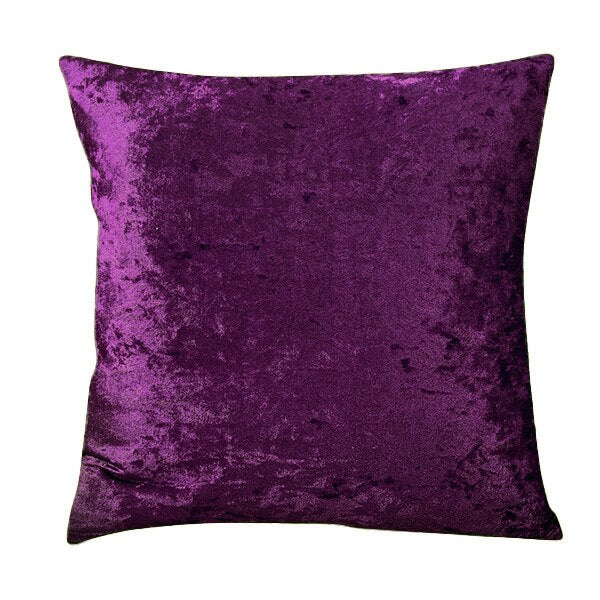 Luxury Fashion Crushed Velvet Cushion Cases 45x45cm For Living Room Sofa Covers For Settee Cushions Case Glam Home Interior Decor