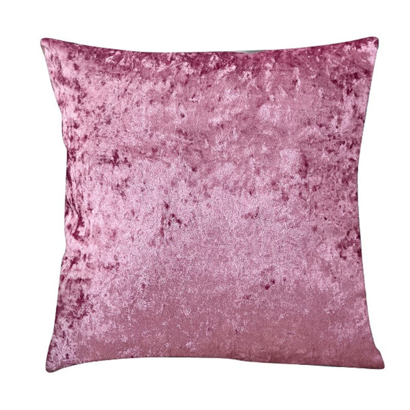 Luxury Fashion Crushed Velvet Cushion Cases 45x45cm For Living Room Sofa Covers For Settee Cushions Case Glam Home Interior Decor