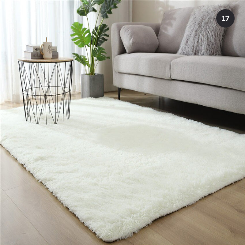 Large Soft Fluffy Deep Pile Carpet Rug For Lounge Living Room Bedroom Kids Room Decorative Area Mat Carpeting For Modern Home Decor