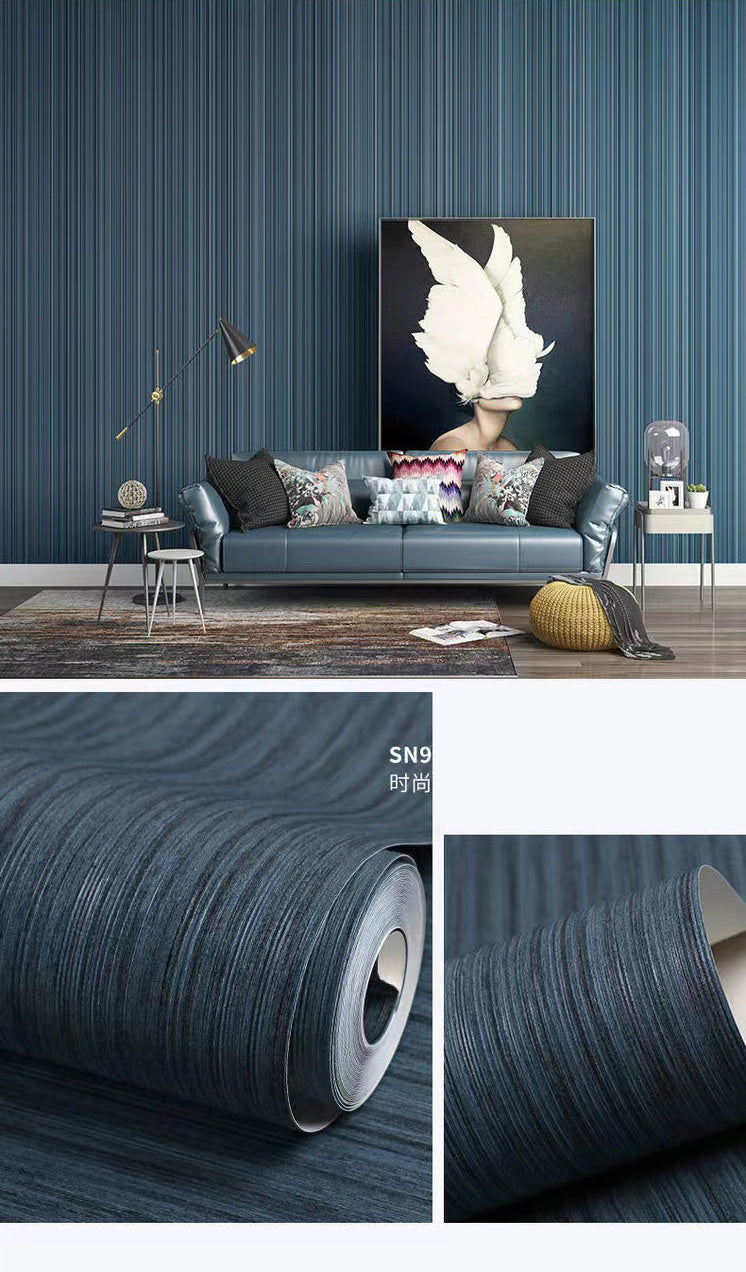 Luxury Lines Black Gray Wallpaper Gradient Stripe Wallpaper Solid Colors Modern Wall Covering For Contemporary Interiors