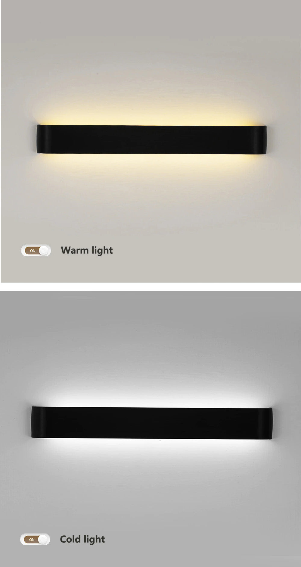 Minimalist Design LED Wall Lamp For Kitchen Living Room Background Lighting Bedroom Wall Light Brushed Aluminum Sconce Light For Modern Interior