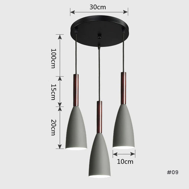 Minimalist Scandinavian Pendant Light Modern LED Hanging Lamps Chandelier Lighting For Dining Room Living Room Designer Kitchen Contemporary Home Lighting