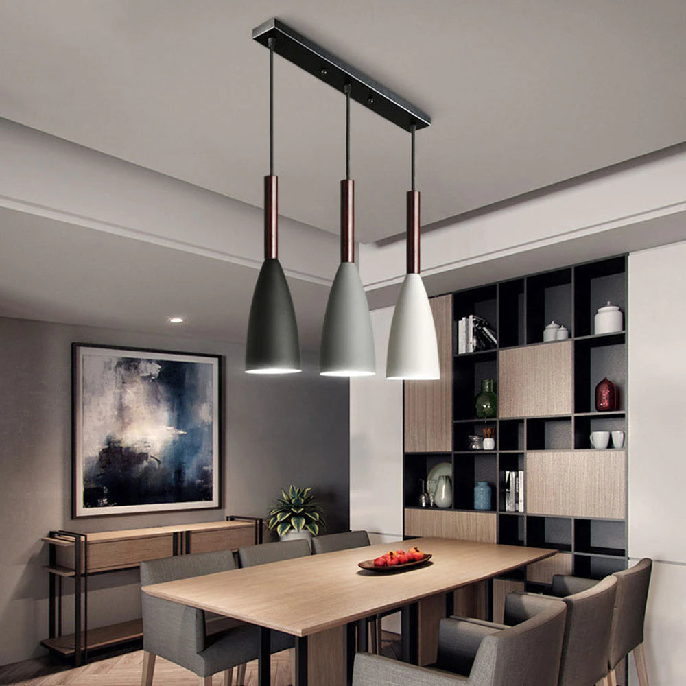 Minimalist Scandinavian Pendant Light Modern LED Hanging Lamps Chandelier Lighting For Dining Room Living Room Designer Kitchen Contemporary Home Lighting