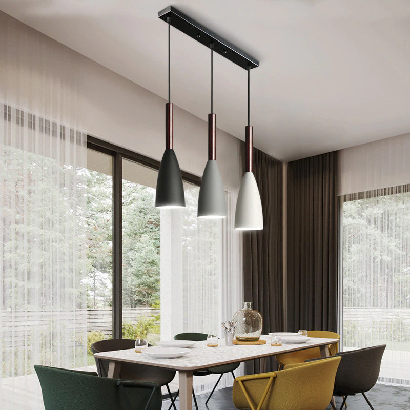 Minimalist Scandinavian Pendant Light Modern LED Hanging Lamps Chandelier Lighting For Dining Room Living Room Designer Kitchen Contemporary Home Lighting