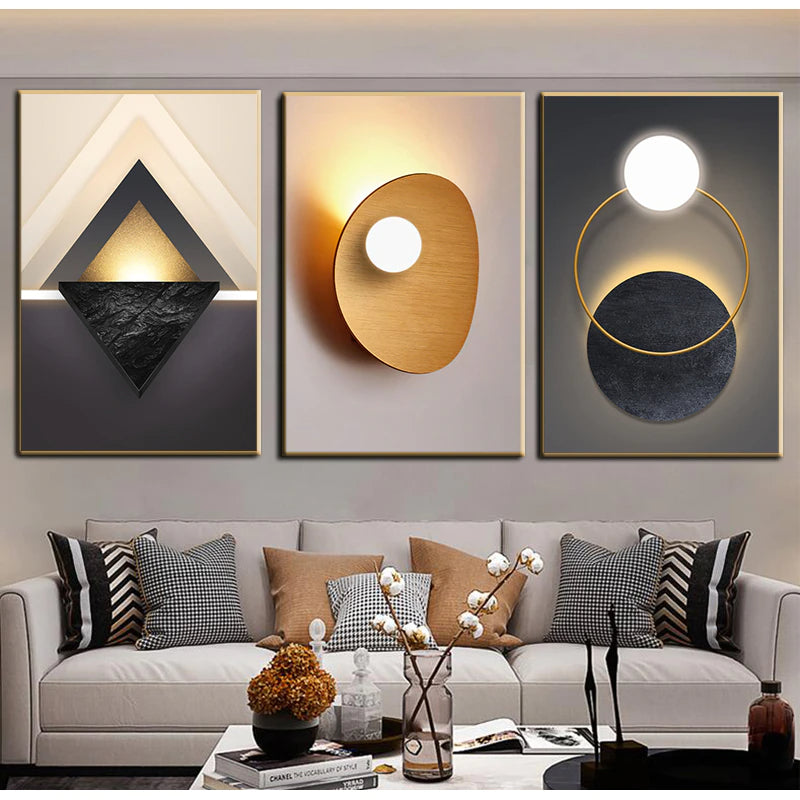 Modern Abstract Architectural Wall Art Fine Art Canvas Prints 3d Visua –