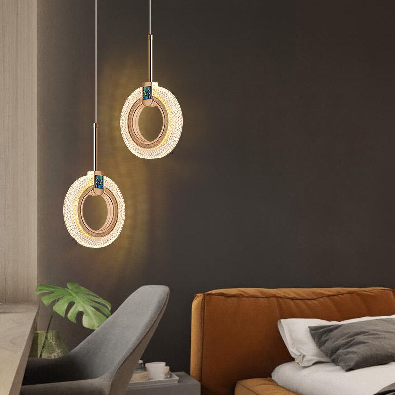 Modern Elegant Pendant Lighting Hanging Lamps For Living Room Bedroom Dining Room Hotel Reception Fashionable Interiors